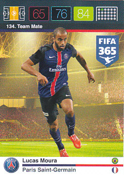 Lucas Moura Paris Saint-Germain 2015 FIFA 365 #134